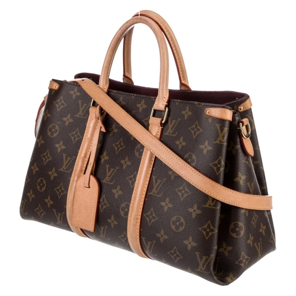 Louis Vuitton Soufflot MM Monogram Shoulder Bag Brown - Picture 10 of 15